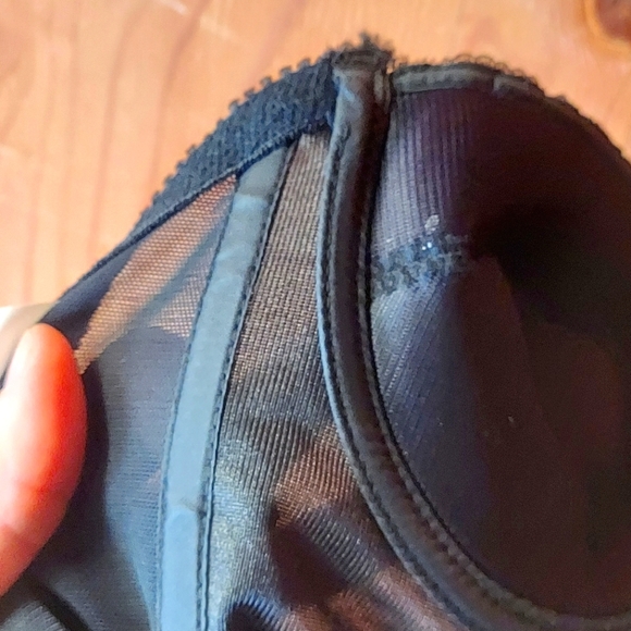 Kimberly Bloom Vintage Black Embellished Bustier Top - Picture 9 of 12